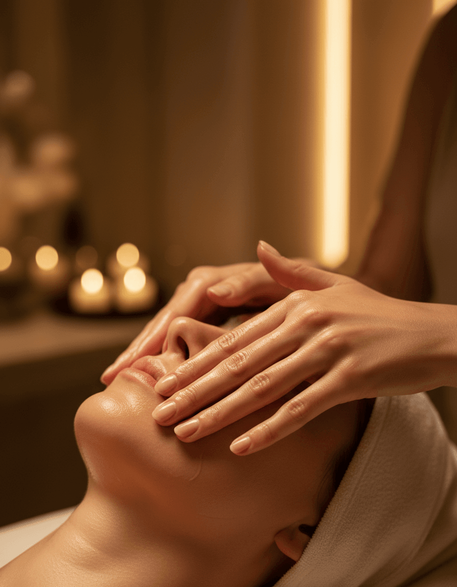 Tratamiento facial de lujo en Áma Te Clínica Estética